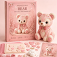 🎀49 % RABATT🎁DIY-kit för lapptäcke i filt: ”Pink Enchanted Forest”