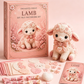 🎀49 % RABATT🎁DIY-kit för lapptäcke i filt: ”Pink Enchanted Forest”