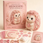 🎀49 % RABATT🎁DIY-kit för lapptäcke i filt: ”Pink Enchanted Forest”
