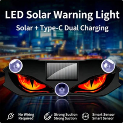 📢📢 50% RABATT!! ⏰ Soldriven LED Bilvarningslampa