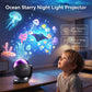 Ocean Starry Sky-projektor och nattlampa med musik till barnrummet