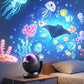 Ocean Starry Sky-projektor och nattlampa med musik till barnrummet
