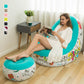 🥳STOR REA 2026🥳💞Över 50 000 sålda! 🛋️🎁 50 % RABATT! Uppblåsbar sittsäck med fotpall och elektrisk pump – sammetsmjuk PVC, tål 150 kg, klar på 2 minuter! Koppla av i komfort! ✨💪