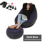 🥳STOR REA 2026🥳💞Över 50 000 sålda! 🛋️🎁 50 % RABATT! Uppblåsbar sittsäck med fotpall och elektrisk pump – sammetsmjuk PVC, tål 150 kg, klar på 2 minuter! Koppla av i komfort! ✨💪