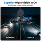 🚗 58% RABATT NU! 1080P Full HD WiFi-dashcam med flera linser – övervakar väg, interiör & bak – med nattseende & G‑sensor 📹✨