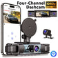 🚗 58% RABATT NU! 1080P Full HD WiFi-dashcam med flera linser – övervakar väg, interiör & bak – med nattseende & G‑sensor 📹✨