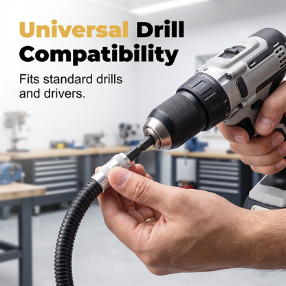 🔧 50% RABATT NU! 105‑graders rätvinklig drivrutin – flexibel, universell & hållbar – perfekt för trånga utrymmen och vinklar – når skruvar där andra verktyg inte når 🛠️✨