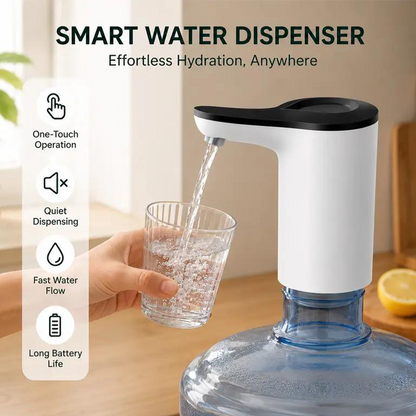 🎉 2026 Rea — Över 49 000 Sålda! 💞 Elektrisk Vattendispenser Pump – Enkel Hydrering Var Som Helst 🌸