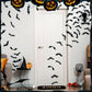 🦇 50% rabatt ！！Halloween-set med 3D-dekorationsklistermärken med fladdermöss