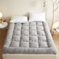 Mjuk, quiltad bäddmadrass 🛏️ Ett molnliknande lager av komfort – somna in i mjukheten, vakna upp utvilad ✨
