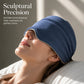 🌙 50% RABATT NU! Weighted Sleep Cap with Eye Mask – ljusblockerande, mjuk & bärbar – perfekt för avslappning, resor och bättre sömn 😴✨