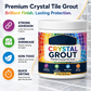 Höghållfast vattentät kristallfogmassa
