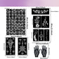 Komplett 3-färgs-kit för henna-tatuering