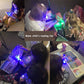 Färgglatt LED-fingerljus i miniformat