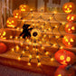 🎃Tidig Halloween-rea – 49 % rabatt🎃) LED-belysning i form av ett gigantiskt spindelnät till Halloween