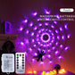 🎃Tidig Halloween-rea – 49 % rabatt🎃) LED-belysning i form av ett gigantiskt spindelnät till Halloween