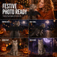Halloween-kostym med fladdermusvingar för husdjur