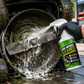 Snabbverkande gräsklipparrengöringsspray