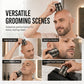 ⚡ 50 % RABATT NU! 🪒 2-i-1 smart elektrisk skallig rakapparat och skäggtrimmer – digital display, 30-blad & 360° flytande huvud – perfekt för jämn rakning 💈