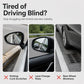 🚗 👀 Dubbelsidig Dödvinkelsspegel för Backspegel – Bredare Sikt & Bättre Överblick vid Körning ✨
