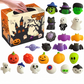🎃 50 % RABATT NU! 🧸 Mjuk klämkomfort – squishy-leksaker i Halloween-tema – perfekt för festpåsar, klassrum och bus eller godis 👻