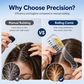 💇‍♀️ 50% RABATT NU! Transparent Hair Oil Applicator Comb – precisions-rotleverans, rullande stålkulor & ergonomisk design – perfekt för jämn håroljeapplicering och hårbottenmassage ✨