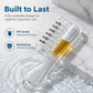 💇‍♀️ 50% RABATT NU! Transparent Hair Oil Applicator Comb – precisions-rotleverans, rullande stålkulor & ergonomisk design – perfekt för jämn håroljeapplicering och hårbottenmassage ✨