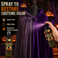 Spray för att återuppliva halloweenkostymer