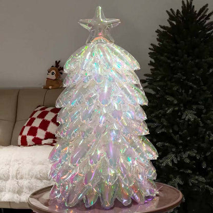 3D-uppblåsbar juldekoration i form av en julgran