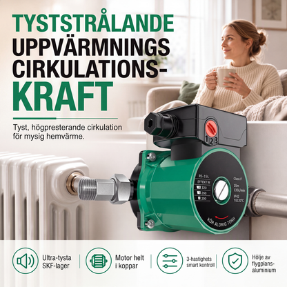 📢📢50% RABATT NU!! ⏰Tyst varmvattencirkulationspump för hemuppvärmning
