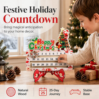 25-dagars adventskalender i trä