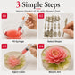 🛒 50% RABATT NU! 🎂 3D‑verktyg för gelatinkonst – professionellt kit, realistiska blommor & rostfritt stål – perfekt för kreativa efterrättsdekorationer ✨🎨