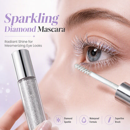 💎 Vattentät, volymgivande mascara med glitter och färg