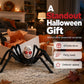 Halloween-spindel som kryper och aktiveras av ljud