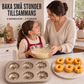 Flerfacklig non-stick minibundt-form