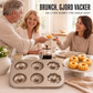 Flerfacklig non-stick minibundt-form