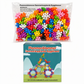 🔥🎁Nyhet 50 % RABATT🔥Barns 3D-sammanfogade snöflingebyggklossar
