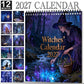 🔮🧙‍♀️ Mystiska Häxkalender 2027 – Magisk & Gotisk Väggkalender för Ett Helt År ✨🌙
