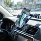 Bilhållare för mobiltelefon med montering på instrumentbrädan