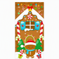 Juldekoration till dörren