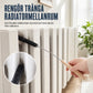 Rengöringsborste för tvättmaskinsrör med långt handtag