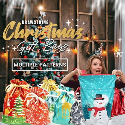 🎅🎁The World’s Best Christmas Gift Bag With Drawstring